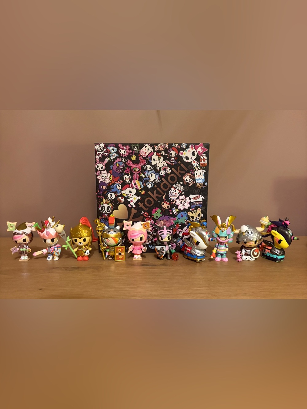 tokidoki Kawaii Princess Warriors *Full Set incl Chaser + 1 Exclusive*